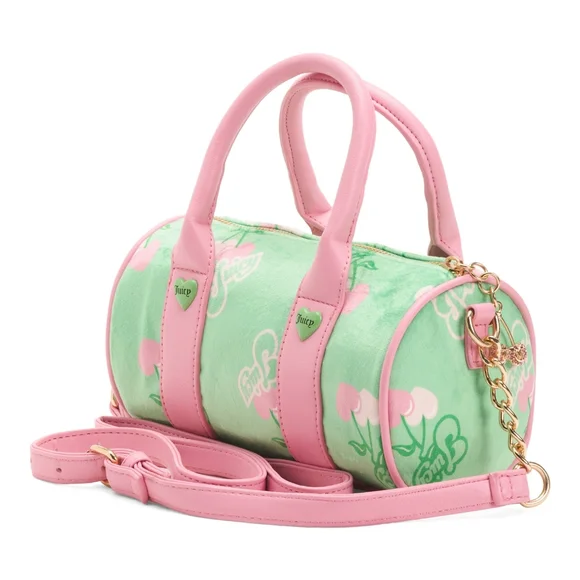 NEW Juicy Couture Retro Cherry Barrel Handbag - Picture 2 of 3